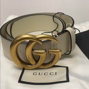 Gucci Double G buckle belt